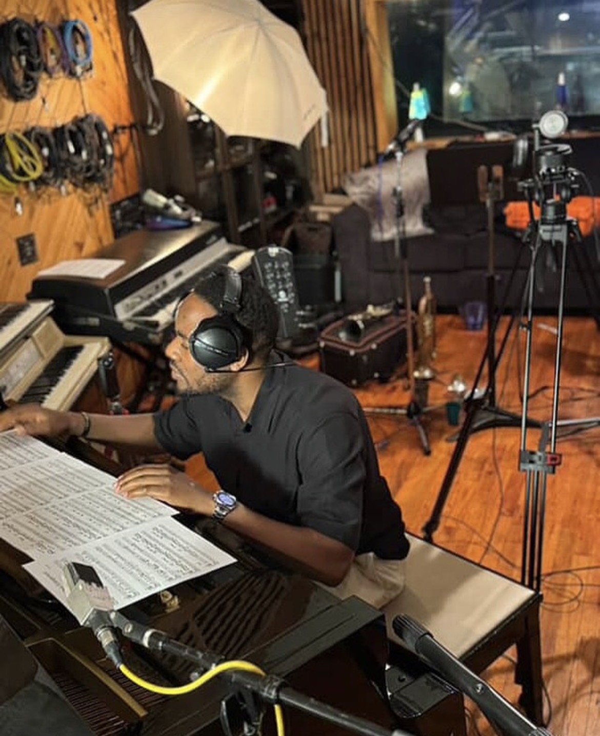 studio session, NY